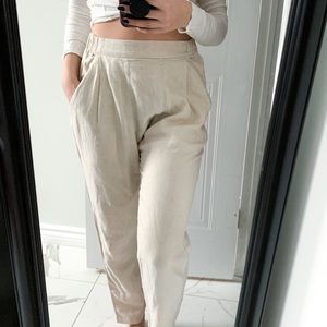 Golden by TNA Linen Pants - Size XS